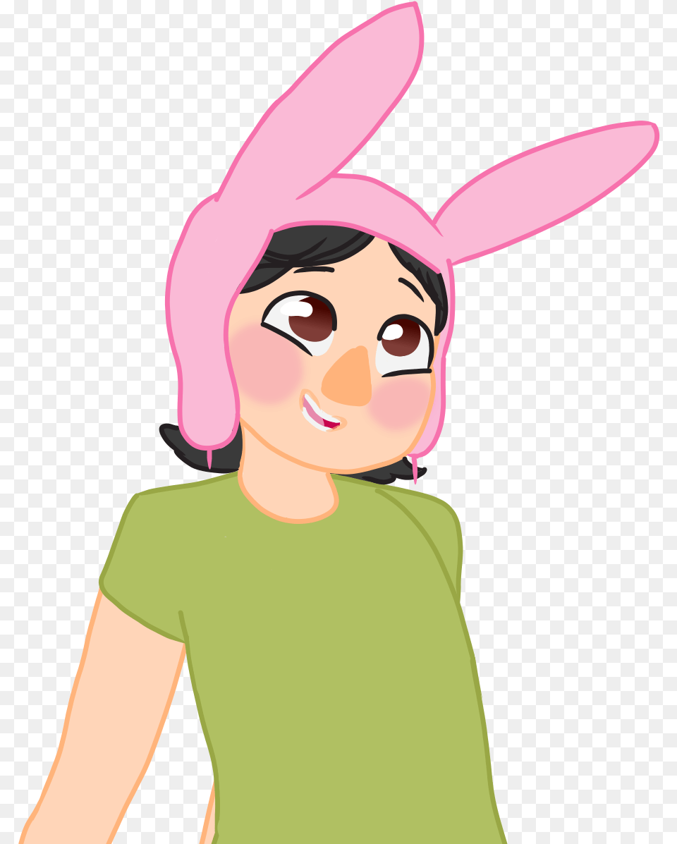 I Think I Forgot To Post This Here Happy Little Louise Cartoon, Person, Face, Head Png
