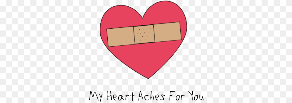 I Think This Would Make An Adorable Valentine And Since My Heart Is Aching Gif, Bandage, First Aid Free Png Download