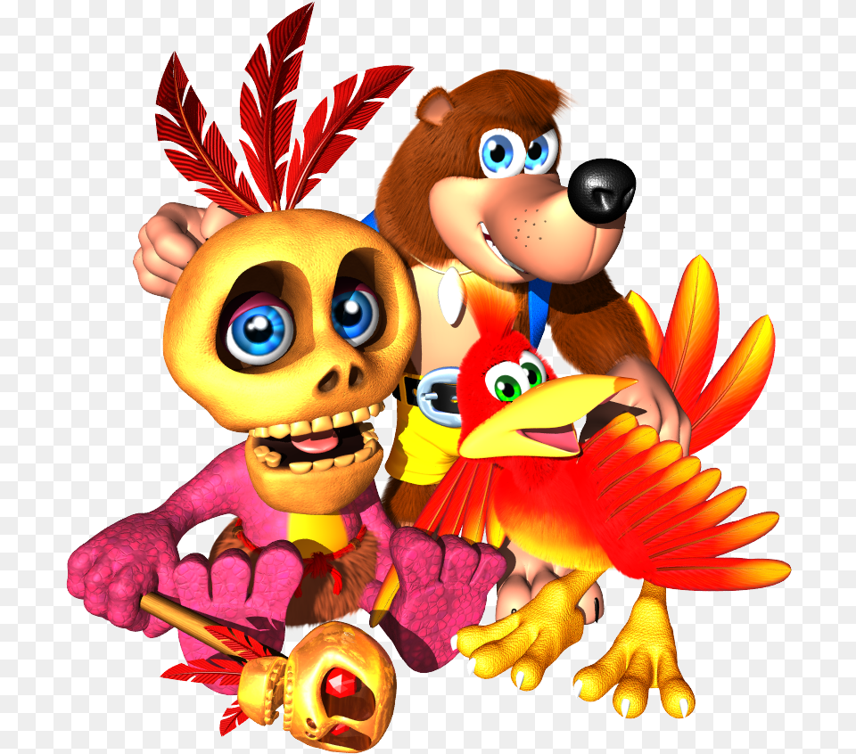 I Think We Can Agree That We All Prefer The Design Banjo To Kazooie No Daibouken, Baby, Person, Face, Head Png Image