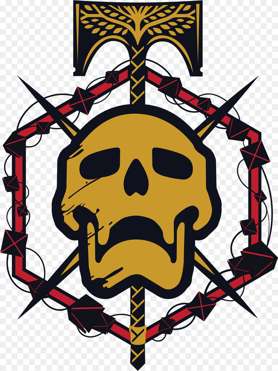 I Took 2 Ideas With One Having A Variation To The Traditional Destiny Raid, Symbol, Emblem, Face, Head Free Png