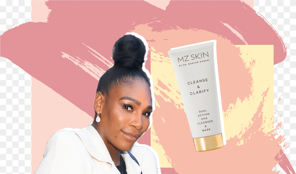 I Tried The Cleanser Serena Williams Swears By To Prevent Girl, Adult, Person, Woman, Female Free Png