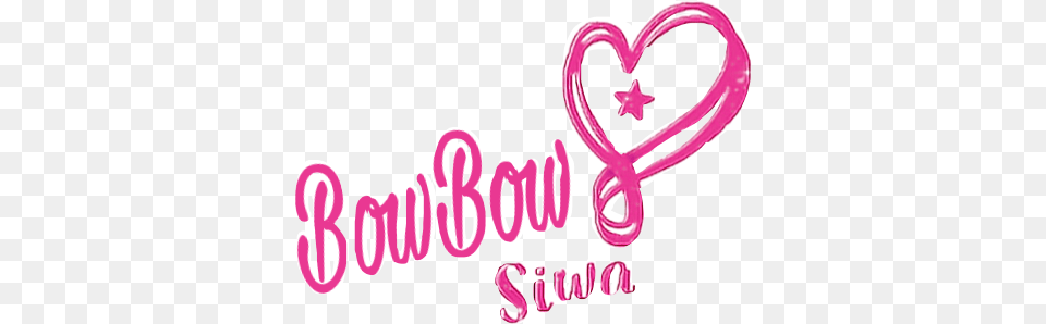 I Tried To Make A Bowbow Logo Just Like Jojos Jojosiwa, Heart, Dynamite, Weapon Free Png