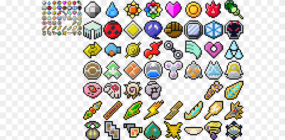 I Updated My Badge Sprites Now With Unova And Kalos Pokemon Gym Badges Sprites, Chess, Game, Art Free Png