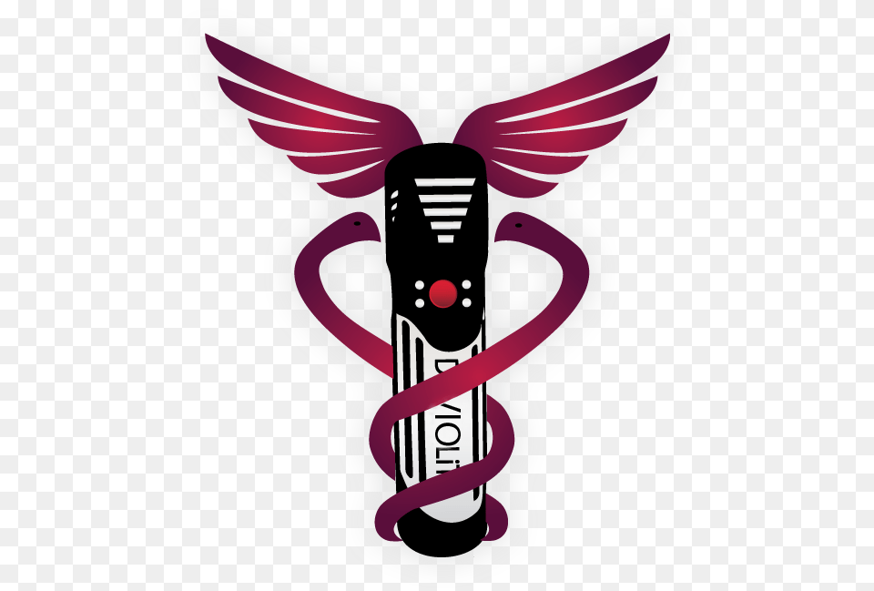 I Used The Company39s Device And Incorporated The Caduceus Wings Shield, Smoke Pipe Free Png