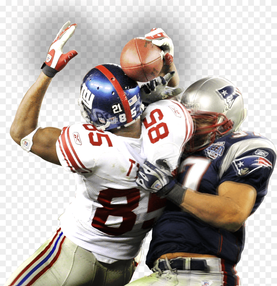 I Ve Always Rooted For Ny Teams With M Y Dad For This Giants Super Bowl Helmet Catch, Sport, American Football, Playing American Football, Person Free Png Download