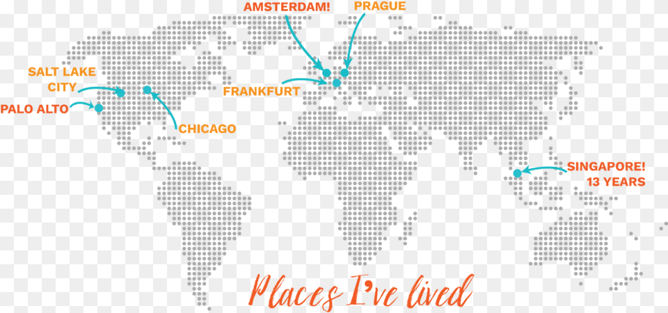 I Ve Lived In Many Places In My Life So I Know The World Map, Chart, Plot, Atlas, Diagram Png Image