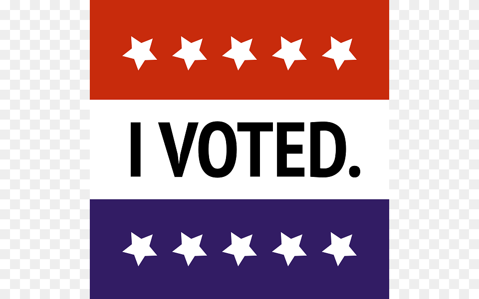 I Voted Sign, Symbol Png