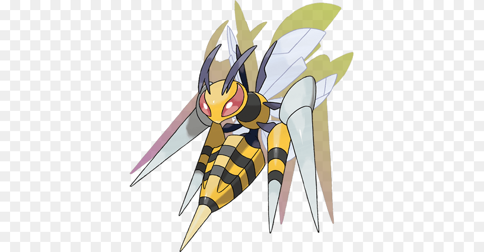 I Want My Reveals Pokemon Mega Beedrill Ex Collection Box, Animal, Invertebrate, Insect, Bee Free Png