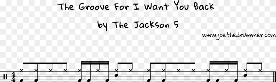 I Want You Back Jackson Five Want You Back Jackson 5 Drums, Gray Free Png Download
