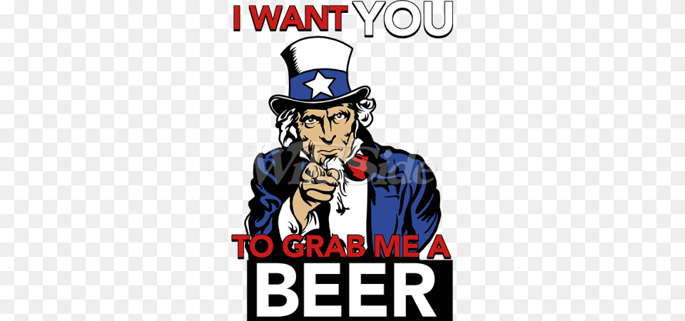 I Want You To Grab Me A Beer Uncle Sam The Wild Side, Publication, Advertisement, Book, Comics Free Transparent Png