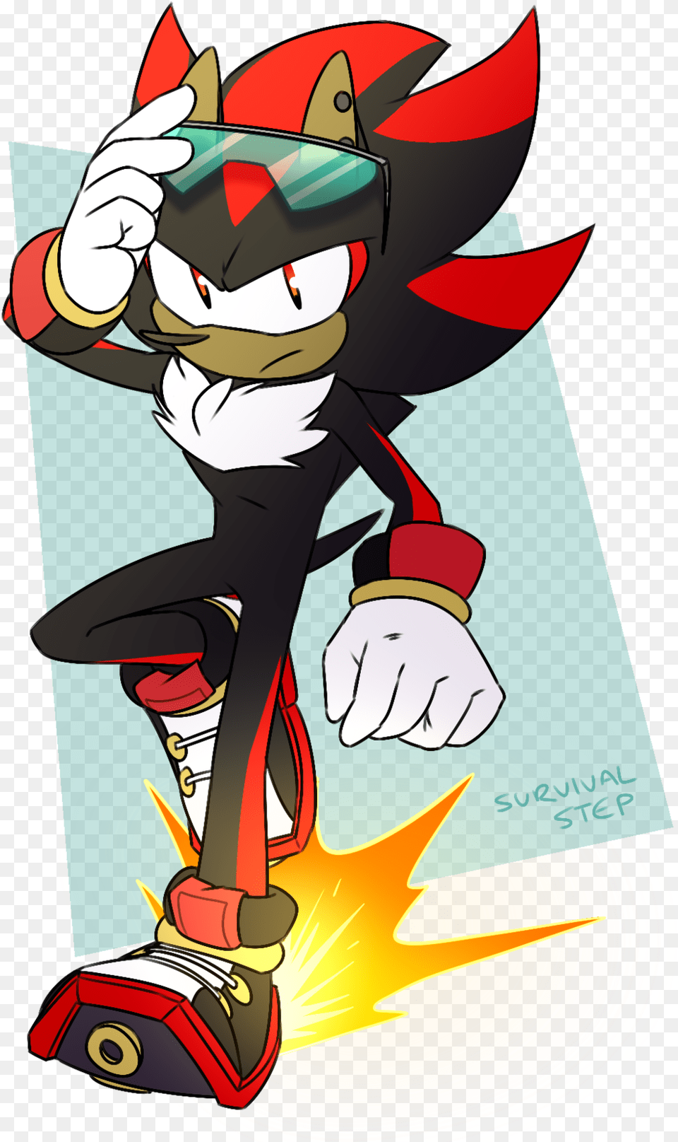 I Wanted A New Icon Cool Shadow The Hedgehog Sonic, Book, Comics, Publication, Baby Png