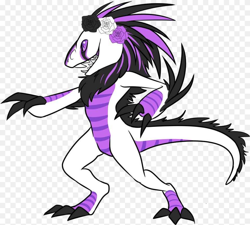 I Wanted To Design Like A Pastel Goth Monster Sona Cartoon, Book, Comics, Publication, Adult Png Image