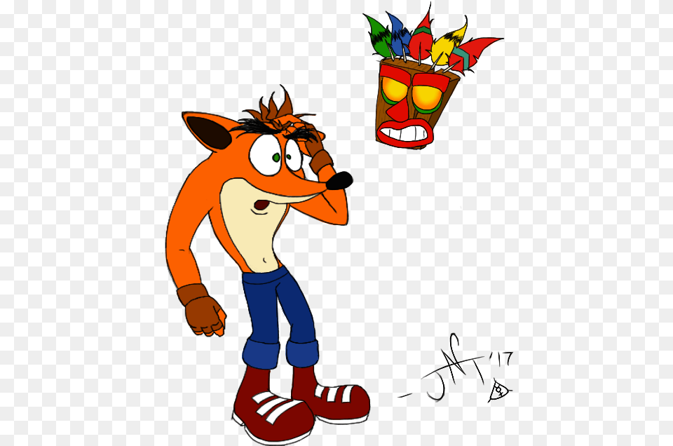 I Wanted To Draw Some Bandicoots When I Was Waiting Cartoon, Baby, Person, Dynamite, Weapon Free Png Download