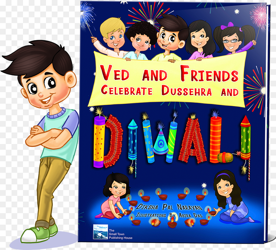 I Was Dissuaded Not To Write This Book By A Few Concerned Ved And Friends Celebrate Dussehra And Diwali, Advertisement, Comics, Publication, Poster Png