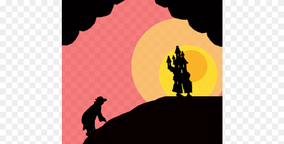 I Was Initially Planning To Do Silhouette Stop Motion Silhouette, Person, Outdoors Free Png