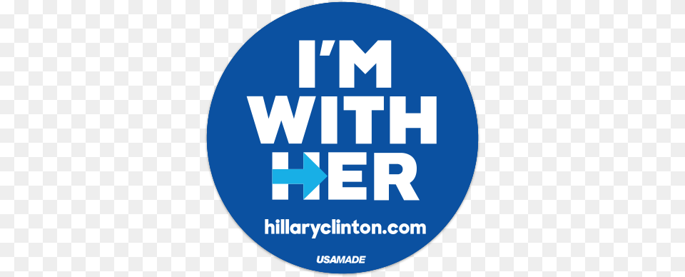 I Was With Her I Am Still With Her I Will Remain I M With Her Sticker, Disk, Logo Free Transparent Png