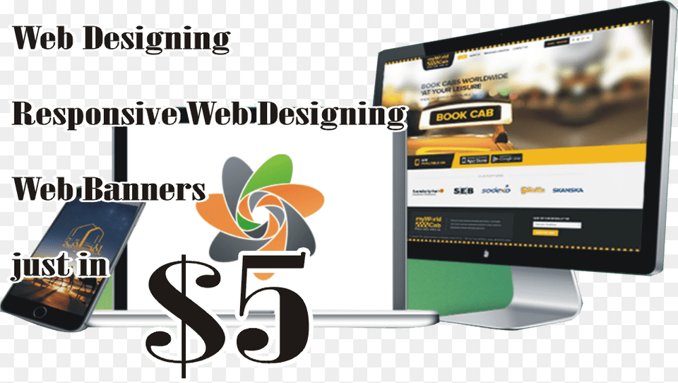 I Will Create Html Webpage And Responsive Website Website Design Banner Hd, Computer Hardware, Electronics, Hardware, Screen Free Png