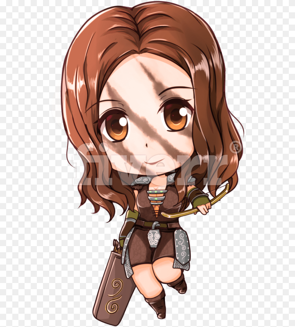 I Will Draw A Cute Chibi Character In Style Cute Cartoon, Book, Comics, Publication, Adult Free Transparent Png