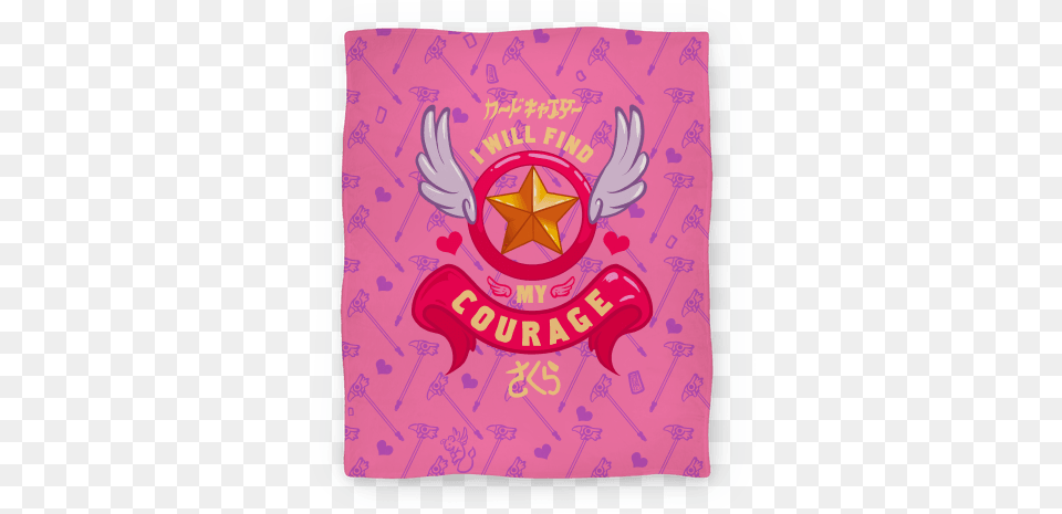 I Will Find My Courage Blanket Blanket Cardcaptor Sakura Tote Bag, Home Decor, Blackboard Free Transparent Png