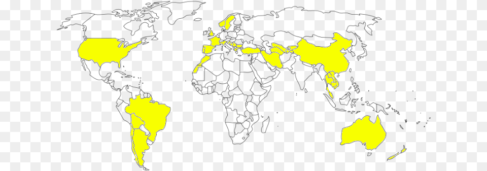 I Will Take On The Challenge Of Completing Over World Outline Map High Resolution, Chart, Plot Free Transparent Png