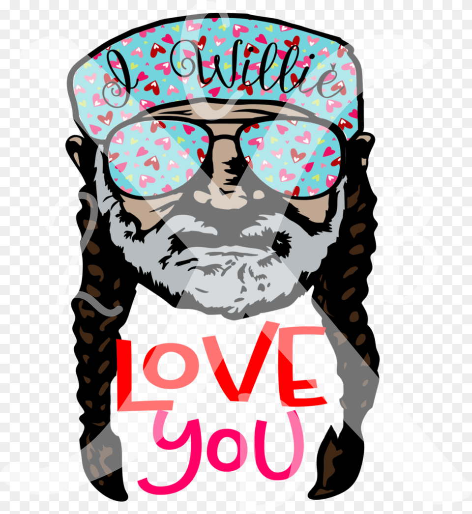 I Willie Love You U2014 2 Crazy B Designs Vinyl, Baby, Person, Face, Head Free Transparent Png