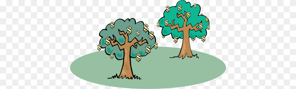 I Wish That I Could Promise You That Money Will Grow Illustration, Plant, Tree, Outdoors Png