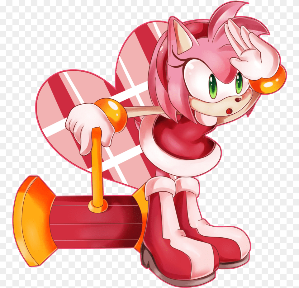 I Wonder Sonic Is Amy Rose Photo Fanpop Sonic Con Amy Rose Free Transparent Png