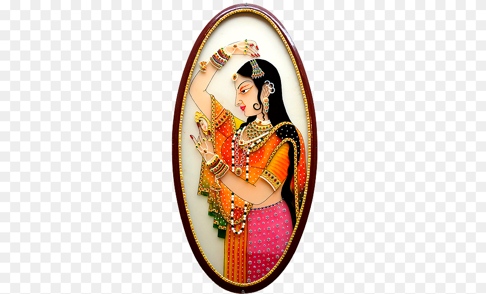 I Would Love To Mke Ds Piece Indian Woman Glass Painting, Accessories, Photography, Wedding, Person Png Image