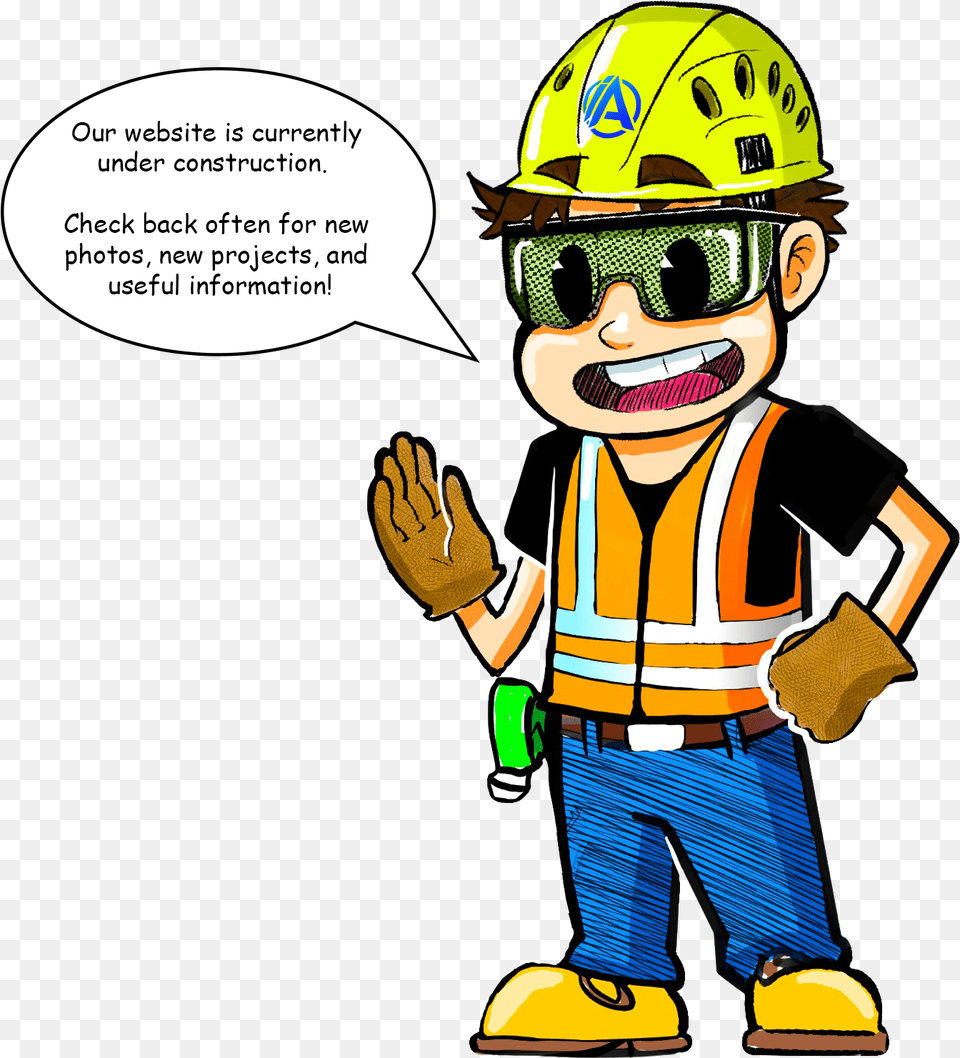 Ia Stage Safety Guy Material Handling Safety Cartoon, Accessories, Publication, Helmet, Hardhat Free Png Download