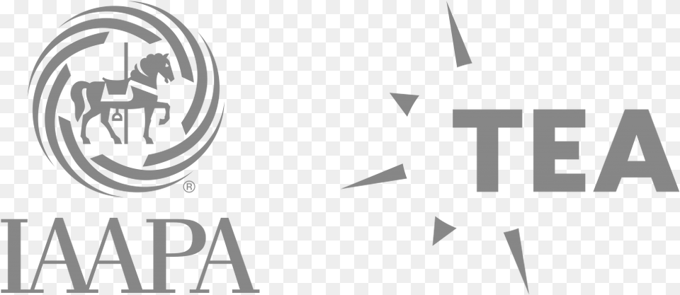 Iaapa And Tea Logos Iaapa Attractions Expo, Logo, Machine, Wheel Free Png