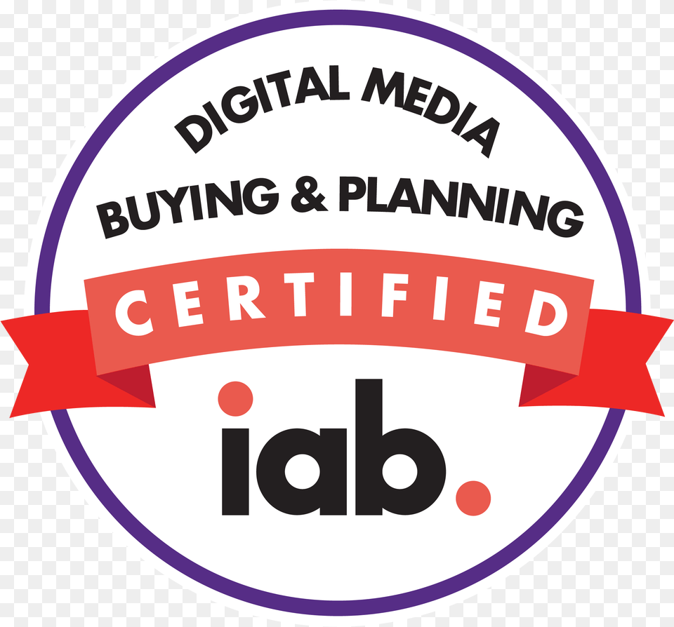 Iab Digital Media Buying Amp Planning Certification, Logo, Disk, Text Png