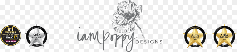 Iampoppy Designs Poppy, Logo, Badge, Symbol Free Png Download