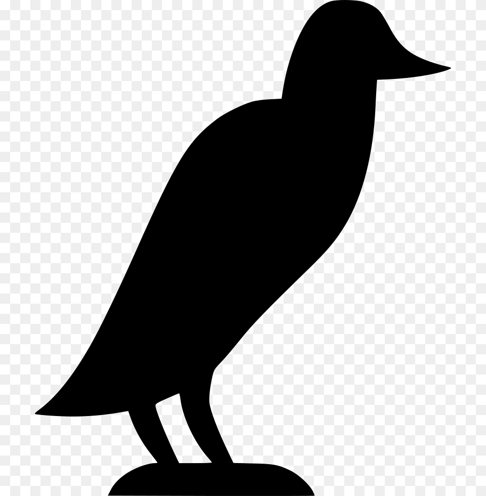 Ian Crow Duck, Silhouette, Animal, Fish, Sea Life Free Png