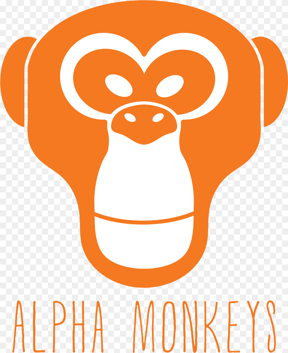 Ian Gattie Alpha Monkeys Logo Monkey Logo Alpha, Baby, Person Free Png Download