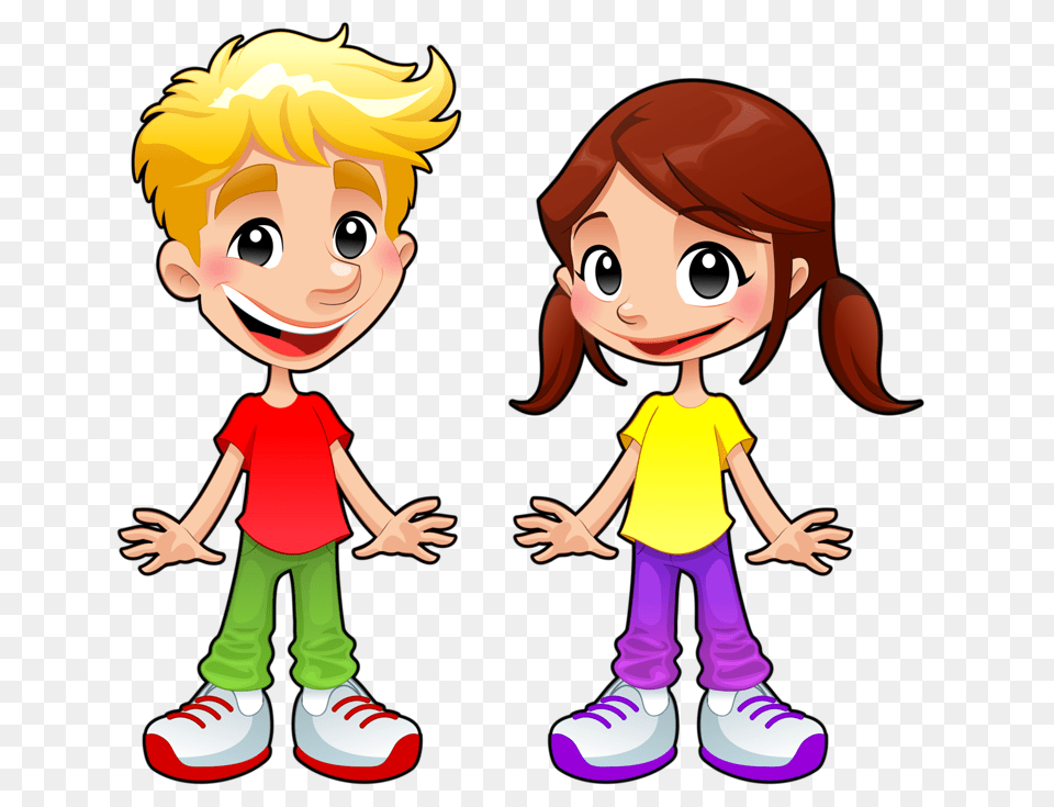 Iandeks Fotki Family Clip Art Cartoon Kids, Person, Boy, Child, Male Free Png Download