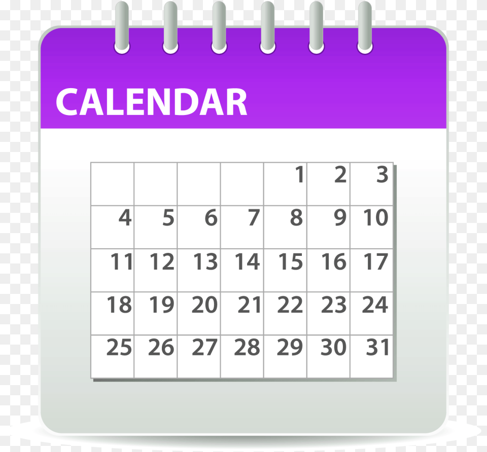 Iavgoorg Calendar Horizontal, Text Free Png