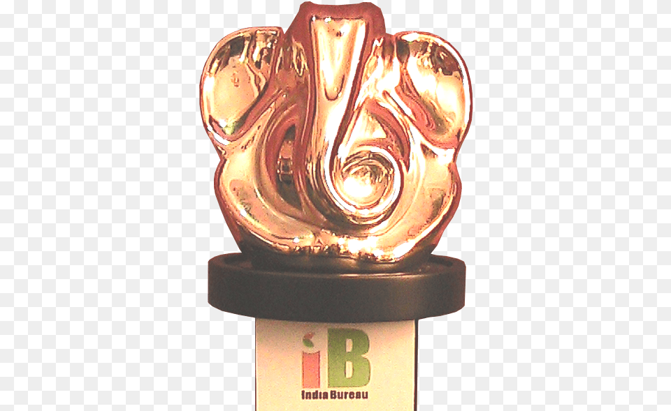 Ib Best Ganeshotsav Award Logo, Trophy Free Transparent Png