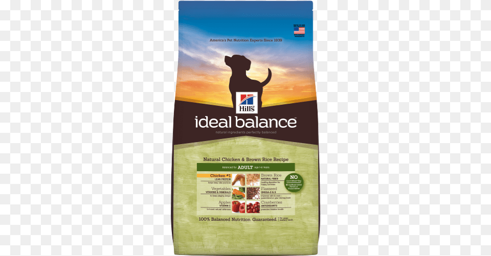 Ib Canine Natural Chicken And Brown Rice Recipe Hill39s Ideal Balance Small Breed, Advertisement, Poster, Animal, Dog Png