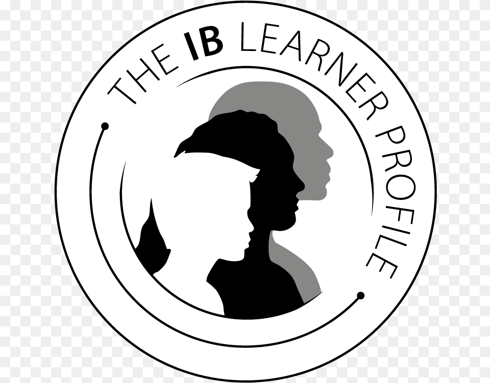 Ib Learner Profile Black And White Ib Learner Profile, Adult, Female, Logo, Person Free Png