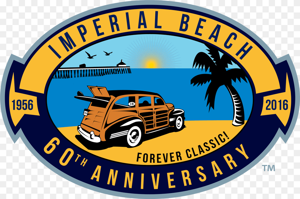 Ib Woody Color Web Imperial Beach, Vehicle, Transportation, Car, Logo Free Png Download