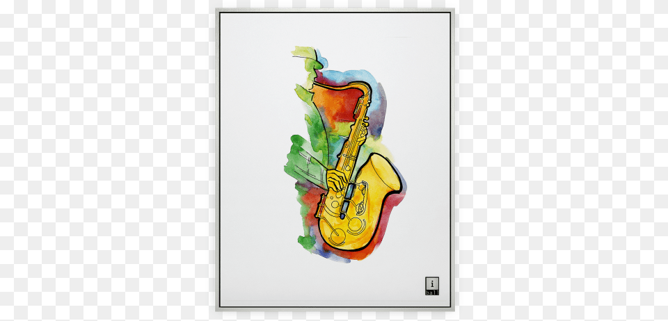 Iball Frame Speakers Frame Speaker Saxophone, Art, Adult, Guitar, Male Free Transparent Png