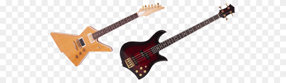 Ibanez Destroyer Unidentified Triple Cutaway Bass, Bass Guitar, Guitar, Musical Instrument Png