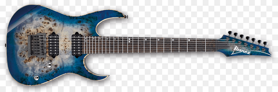 Ibanez Rg1027pbf Cbb Electric Guitar Cerulean Blue, Bass Guitar, Musical Instrument, Electric Guitar Free Transparent Png