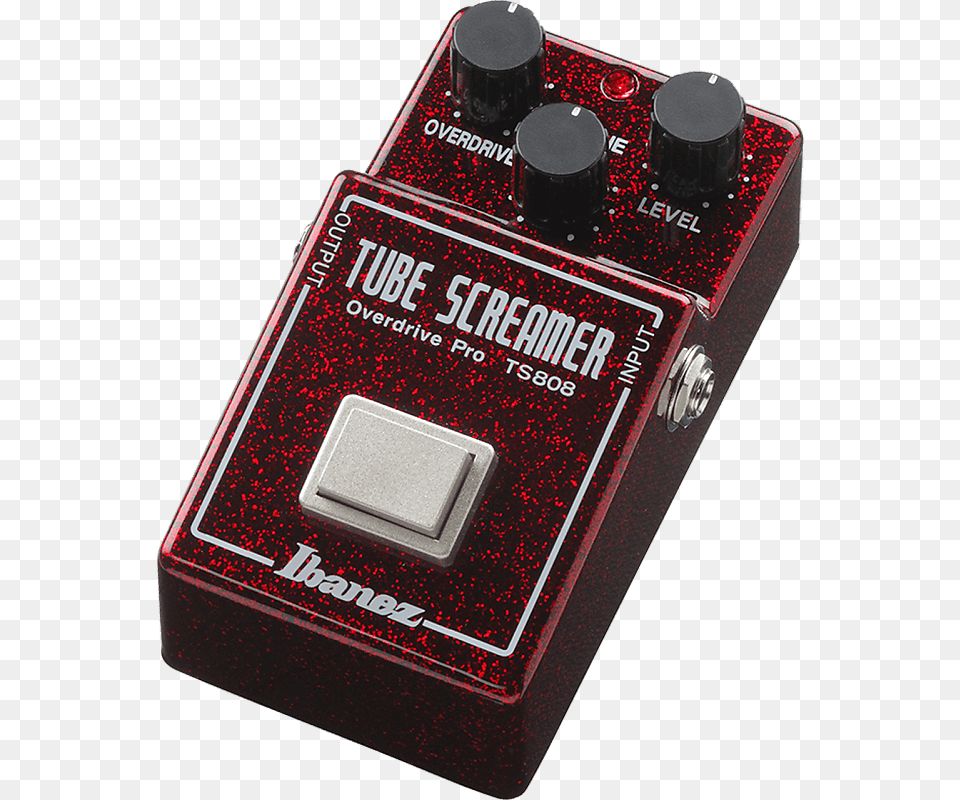 Ibanez Tube Screamer Red, Pedal, Bottle, Cosmetics, Perfume Free Png
