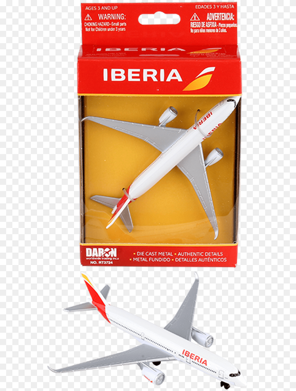 Iberia Toy Diecast Aircraft Airbus A350 Daron Toys Airplanes, Airliner, Airplane, Transportation, Vehicle Free Png Download