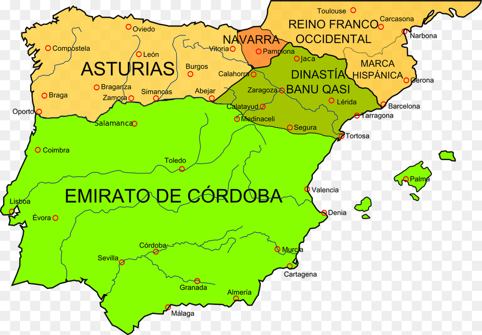 Iberian Peninsula Peninsula Iberica, Atlas, Chart, Diagram, Map Free Transparent Png
