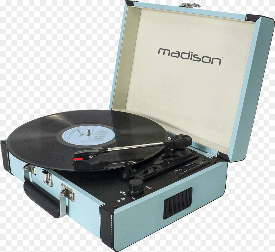 Ibiza Sound Madison Mad Retrocase Vintage Turntable, Cd Player, Electronics Free Transparent Png