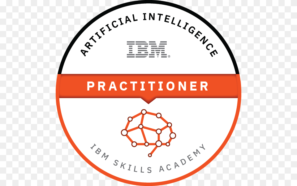 Ibm Artificial Intelligence Practitioner, Logo, Disk Free Png