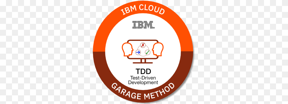 Ibm Cloud Garage Test Driven Development, Logo, Advertisement, Disk Png