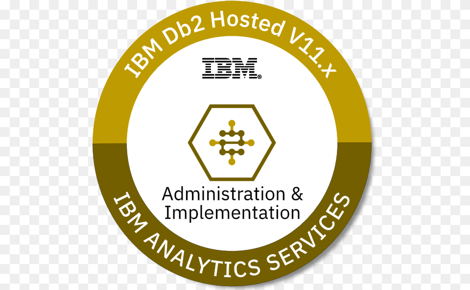 Ibm Db2 Hosted, Logo, Badge, Symbol, Disk Free Png Download